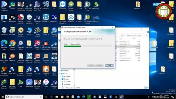 how to fix flash tool oppo CmDongle runtime system is not installed work 100%