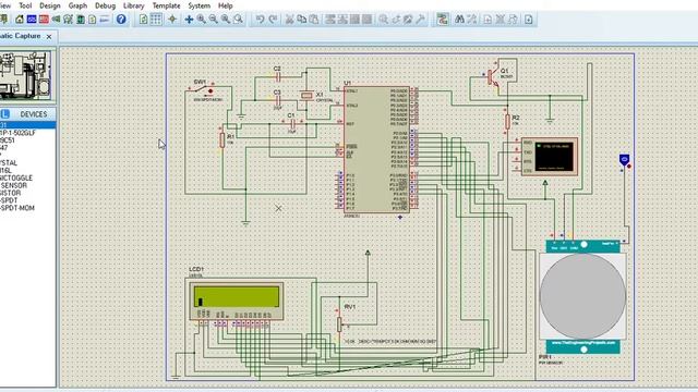 Smart Class Room Electronic notice board System using Proteus смотреть онлайн