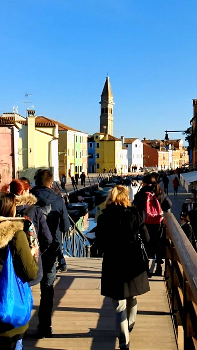 Остров Бурано в Венеции Италия смотреть онлайн