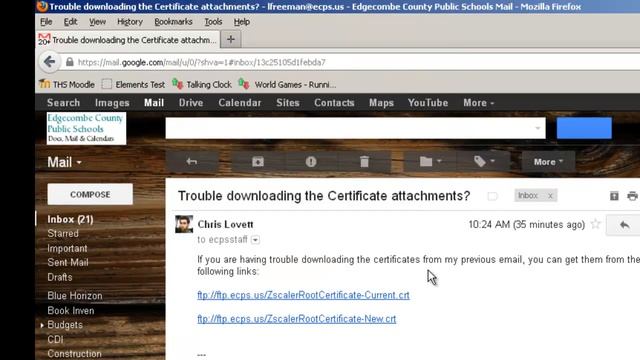 Updating Security Certificate смотреть онлайн