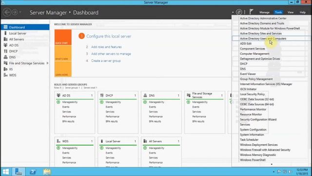 Windows Server 2012: WSUS Group Policy Configuration смотреть онлайн