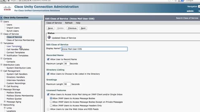Business Edition 6000 (BE6K) 9.x - Pre-configuration of UC applications смотреть онлайн