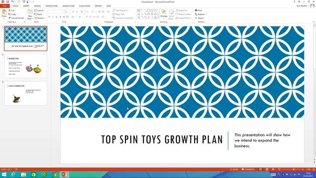 Create a Presentation - PowerPoint 2013 смотреть онлайн
