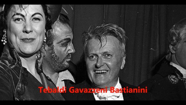 Tosca Puccini Ettore Bastianini Renata Tebaldi смотреть онлайн