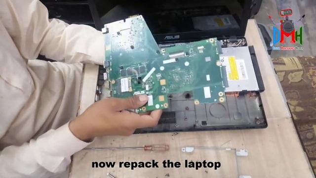 Asus F551 C disassembly with parts introduction / English subtitle смотреть онлайн