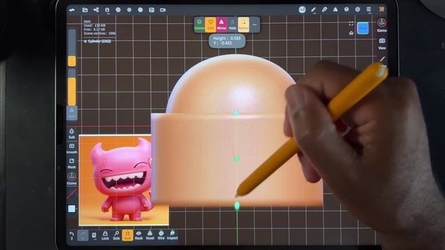 3D Character Design Workshop with Nomad Sculpt - Dave Reed_3 смотреть онлайн