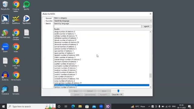 How to listen to radio stations on windows by using NVDA screen reader смотреть онлайн