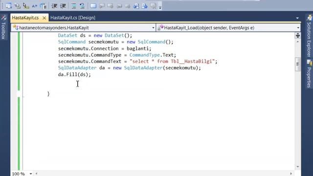 C# ile Hasta Kayıt Form Kodlaması Part 2 смотреть онлайн