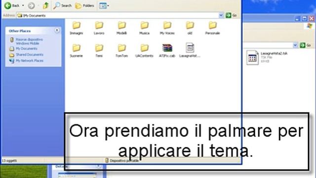 How to install a .tsk theme file on Windows Mobile смотреть онлайн