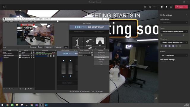 How to connect OBS and Teams смотреть онлайн