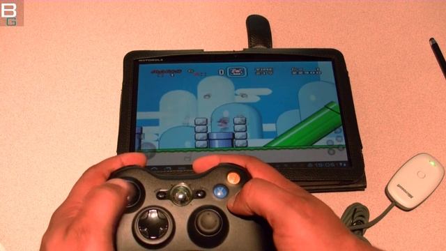 Yes It works! XBox 360 Controller on Motorola Xoom Android How To смотреть онлайн