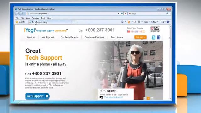 Internet Explorer® 8: How to view Windows® 7 website by deleting history? смотреть онлайн