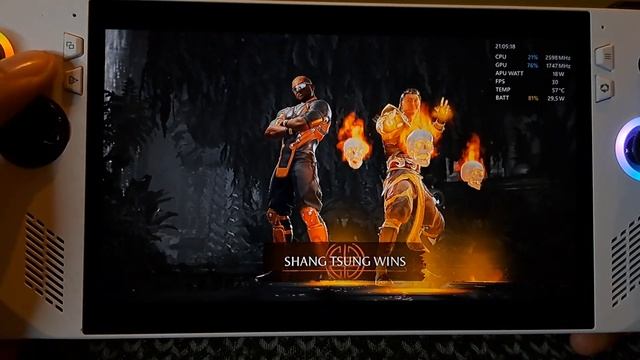 Asus ROG Ally / Mortal Kombat 1 Gameplay (Low Settings + 18W) смотреть онлайн