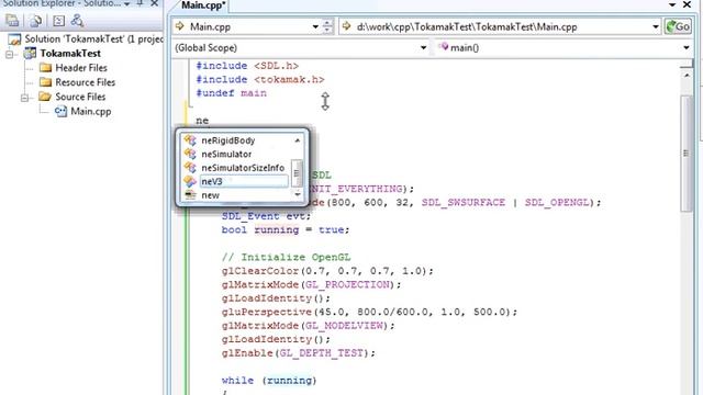 Tokamak+SDL+OpenGL Tutorial смотреть онлайн