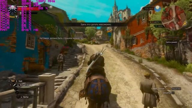The Witcher 3/1080P/I7 4790k/GTX 1070/16 GB DDR3/Windows 10 смотреть онлайн