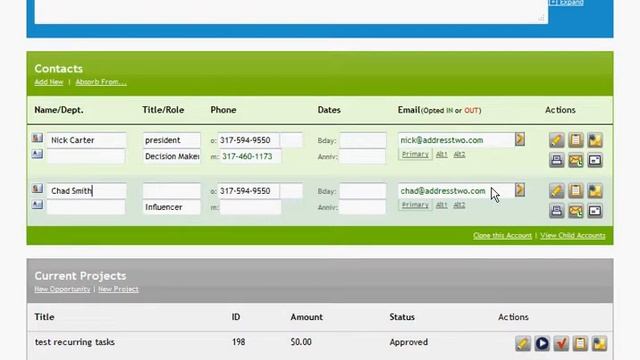 AddressTwo Account View смотреть онлайн