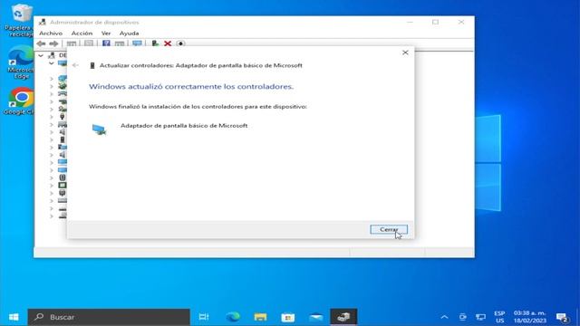 Cambiar driver de pantalla al original en Windows 10 смотреть онлайн