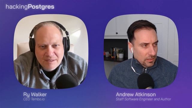 Hacking Postgres S2E1: Andrew Atkinson, Software Engineer and Author смотреть онлайн