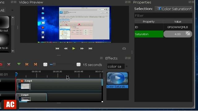 OpenShot Video Editor - Change Color In Video (Windows)