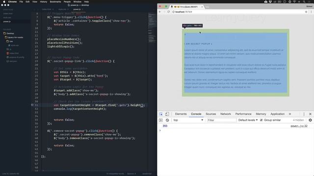 jQuery for Total Noobs Vol. 3: #5 Handling Dynamic Content смотреть онлайн