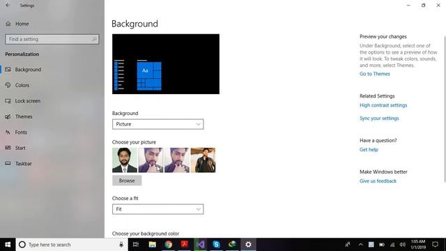 How to Change Your Desktop Background in Windows 10 смотреть онлайн