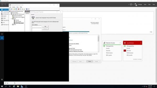 DHCP Relay Agent Installation & Configuration on Windows Server 2019