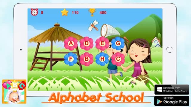 Alphabet School | Game For Kids | GamePlay Android And Window phone смотреть онлайн