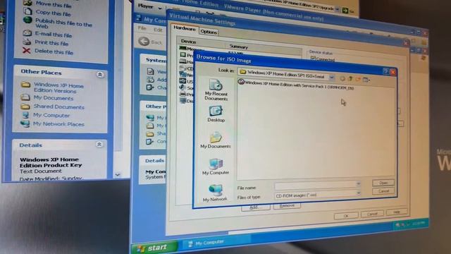 Windows XP Home Edition Upgrading Service Pack 1 to 3 Part 1 смотреть онлайн