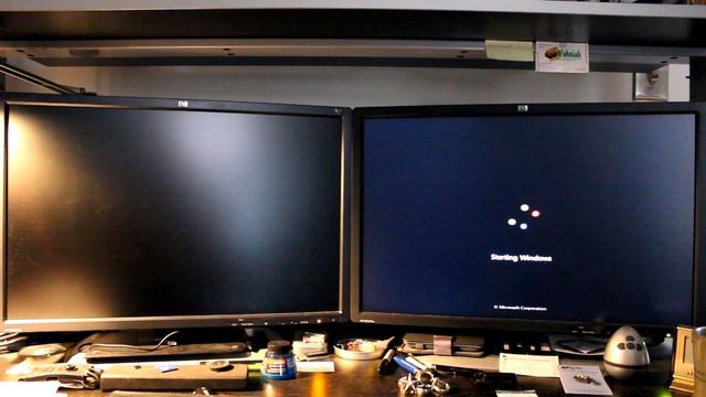 Booting Windows 7 SP1 from SSD смотреть онлайн