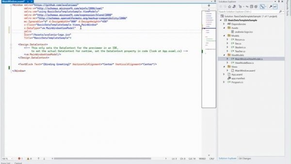 Avalonia Tutorial : Data Templates - Programming with Avalonia | C# WPF