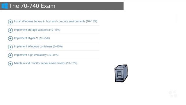 Installation, Storage, and Compute with Windows Server 2016 (Exam 70-740) смотреть онлайн