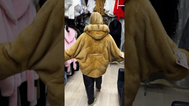 Шубки кимоно из норки с куницей смотреть онлайн