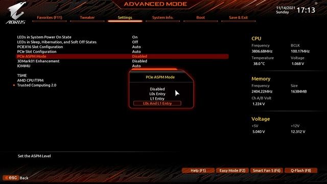 GIGABYTE B550M AORUS PRO-P BIOS Config #GIGABYTE #BIOS #Motherbord #AORUS #マザーボード #ギガバイト