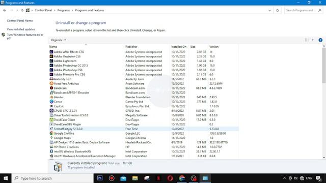 CARA MENGHAPUS APLIKASI FORMAT FACTORY DI LAPTOP ATAU PC смотреть онлайн
