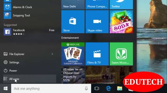 Windows 10 Tutorial for Beginners || Full Beginners Guide || Part 1 || Online Education смотреть онлайн