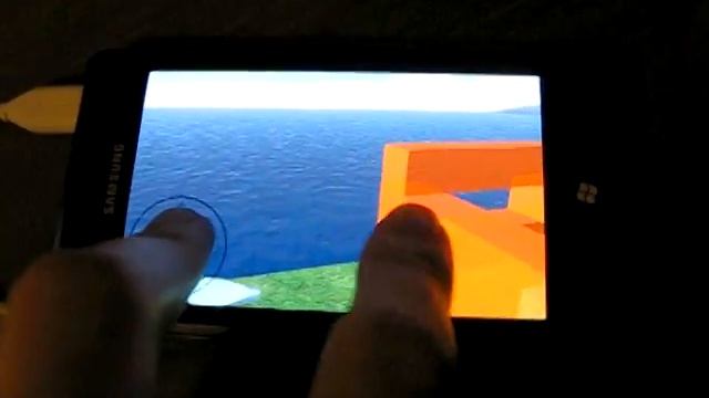 3D Engine on real Windows Phone 7 device смотреть онлайн