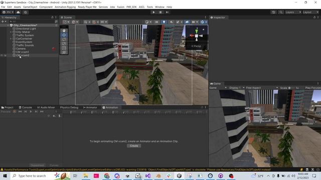 Unity Tutorial - Animate Camera Transitions Using Cinemachine смотреть онлайн