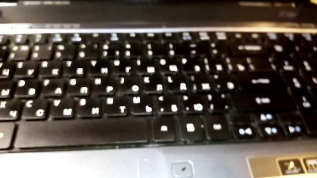 Мое новое приобретение. Ноутбук acer 5542G смотреть онлайн