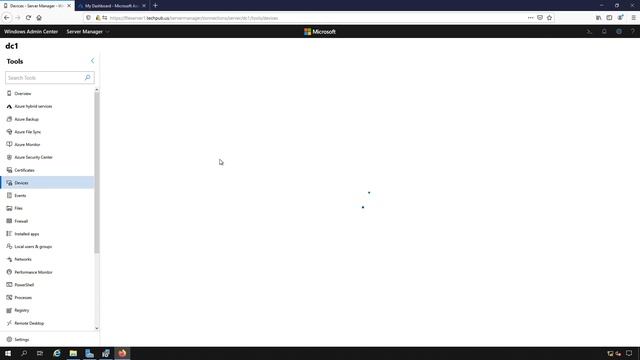 How to use Device Manager in Windows Admin Center website смотреть онлайн