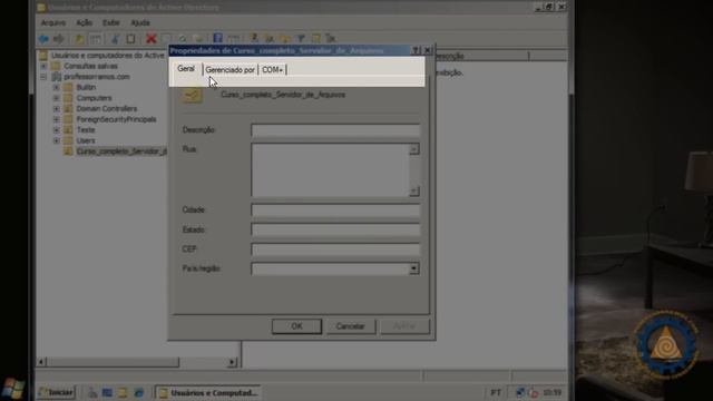 Windows 2008 Server - Como apagar uma OU Protegida no Active Directory AD - Aula 3.3.4 смотреть онлайн