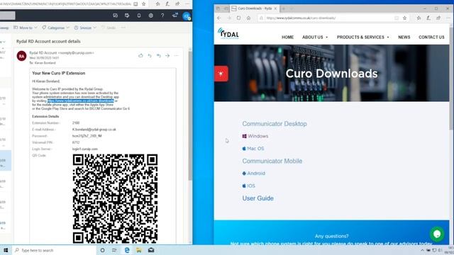How to install the Curo IP app on a Windows PC смотреть онлайн