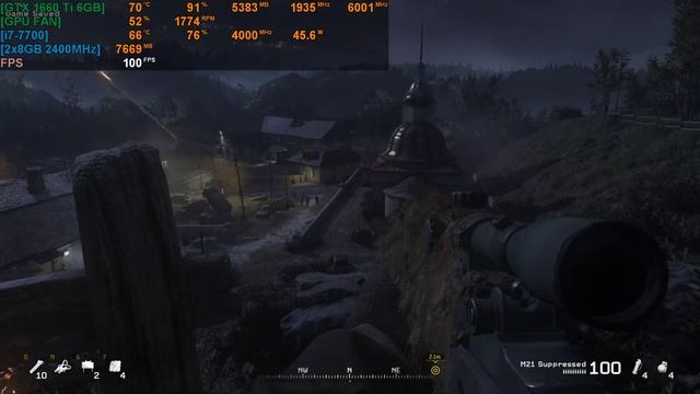 CoD: MW Remastered - i7 7700 - MSI GTX 1660 Ti Gaming X 6GB - 16GB RAM - 1080p - Gameplay смотреть онлайн