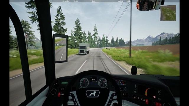 FERNBUS SIMULATOR || Smooth Overtaking 4K смотреть онлайн