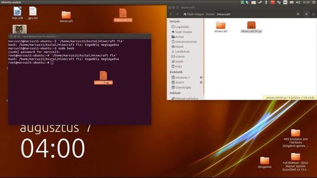 minecraft fix - Ubuntu 14.04 LTS смотреть онлайн