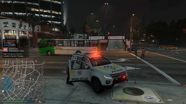GTA V mod Polícia Cptran PMESP Fiscalizações e Abordagens смотреть онлайн