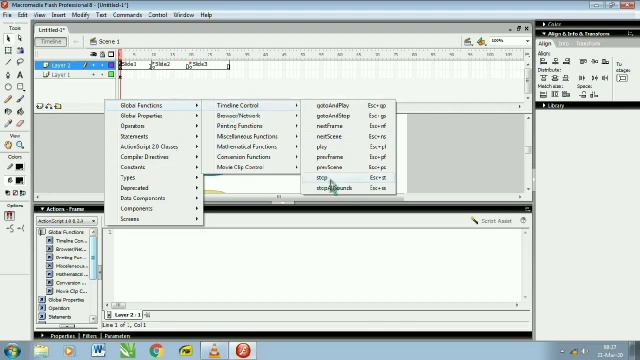 Macromedia Flash 8: Navigation смотреть онлайн