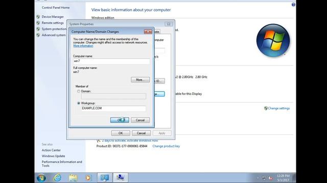 Setting the Hostname on Windows 7 смотреть онлайн