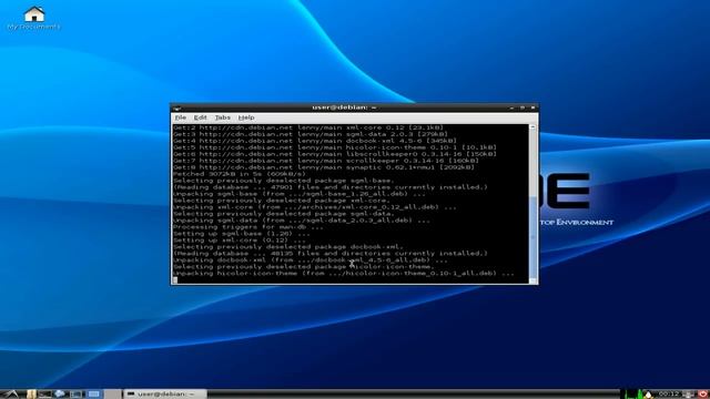 Debian Lxde Live CD....Intro To Lxde смотреть онлайн