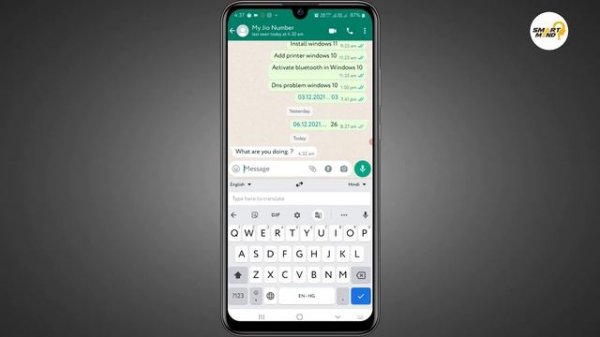 how to use google translate in whatsapp | translate in whatsapp android