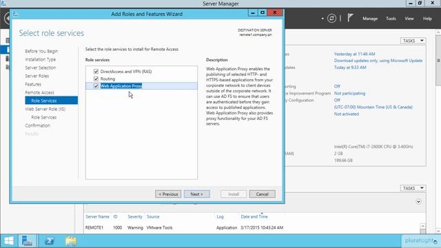 Install and Configure the Remote Access Role смотреть онлайн